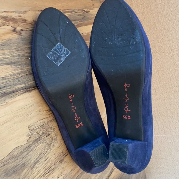 Gilardini navy suede pumps from Florence store - Picture 6 of 7